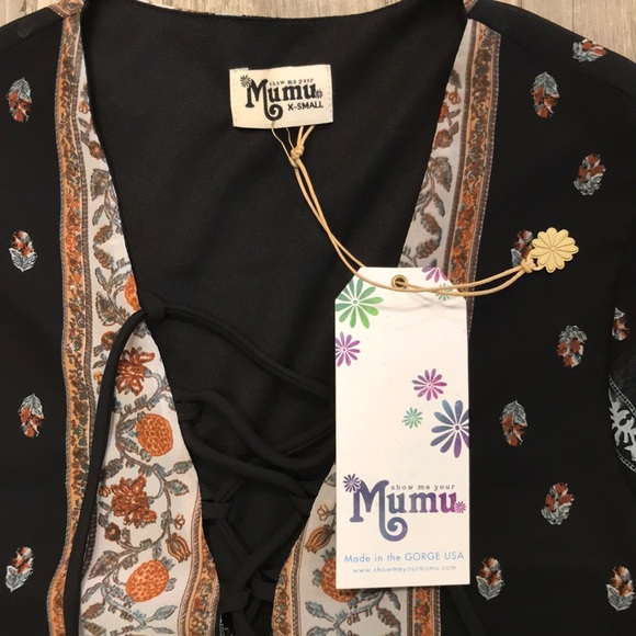 SOLD Lightening Bird Tunic Honeysuckle Paisley - Picture 3 of 4